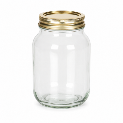 500ml Zwykły słoik szklany Mason
