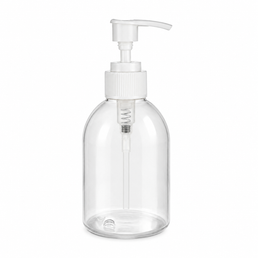250ml Plastikowa kopułka toalety + Biała pompa ekonomiczna