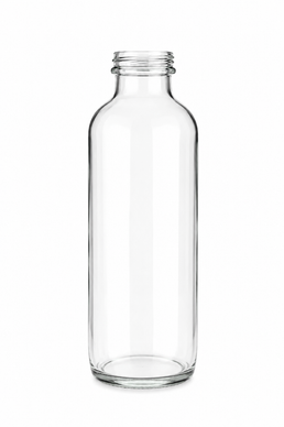 473ml (16oz) Tradycyjna szklana butelka na olej (z zakrętką)