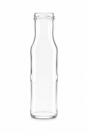 250ml Okrągła Szklana Butelka na Sos