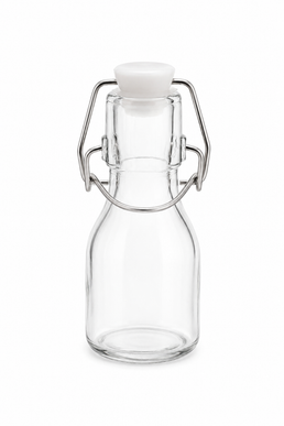 70ml Miniaturowa butelka z korkiem swing-stopper do wody/soku/lemoniady
