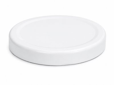 48MM Zakrętki Białe z Przyciskiem Twist-Off
