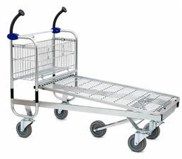 Wózek transportowy Carry 120M – wózek o dużej pojemności z platformą z drutu