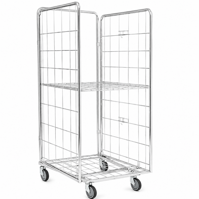 Folding Container WMS 1800x810x750 – Składana klatka rolkowa do oszczędzania miejsca w magazynie