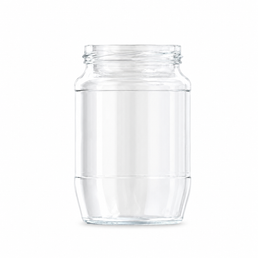 750ml Flint Glass Food Jar