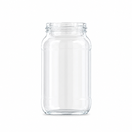 380ml Flint Glass Preserve Food Jar