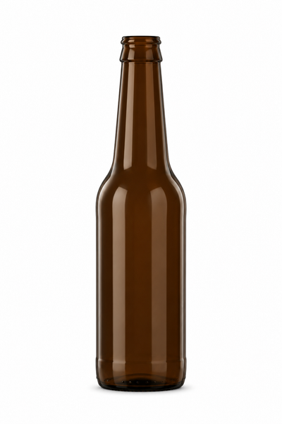 330ml Buteleczka piwna z bursztynowego szkła - Ardagh