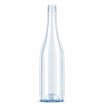 750ml Niebieska Szklana Butelka Wina Burgundowego Jednokrotnego Użytku - Ardagh