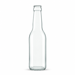 Long Neck Basse 33cl Flint Glass Bottle – 16mm Crown Finish