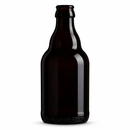 STEINIE 33cl Dark Amber Beer Bottle – DCOUR26 Crown Finish
