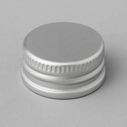28MM MCA2 Tamper Evident Silver Aluminium Bottle Caps