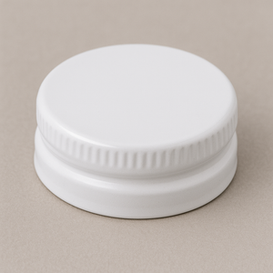 38MM Biała Nakrętka Twist-Off RTO – 10mm Wysoki Profil