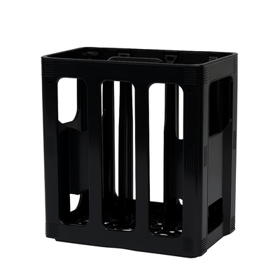 Wysoka skrzynka do przenoszenia butelek