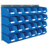 Wall Mounted Louvred Panel & Bin Kits | Complete Wall Storage with Small Parts Bins
