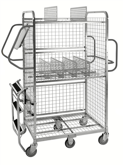 Modul 300 Picking Trolley – Electrogalvanised Flex Cart – 300kg Capacity (900 × 625 × 1230