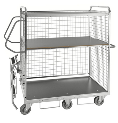 Modul 600 Picking Trolley – Electrogalvanised Flex Cart – 600kg Capacity (1295 × 810 × 1700 mm)