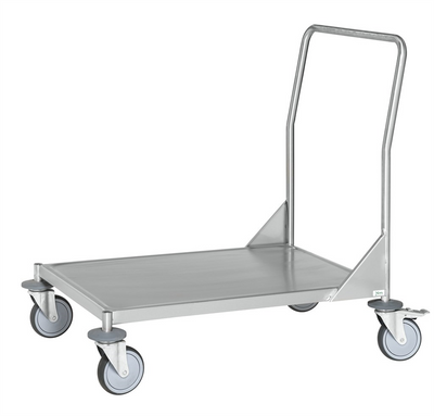 Stainless Steel Platform Trolley – C3 (AISI 304) – 1050 × 550 × 905 mm