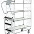 Series 8000 Shelving Trolley – Electrogalvanised – 250 kg Capacity (1195 × 470 × 1590 mm)