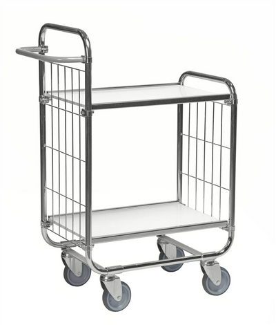 Series 8000 Shelving Trolley – Electrogalvanised Flex Cart – 250 kg Capacity (1395 × 470 × 1120 mm)