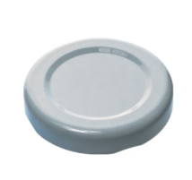 43MM White Twist-Off Cap – 43RTO