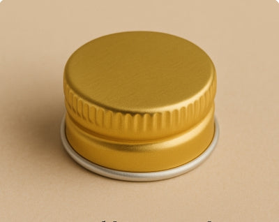 33R3 Złote Lakierowane Nakrętki z Linerem PVDC – Premium Rozwiązanie Uszczelniające