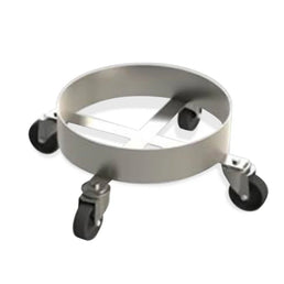 Circular Stainless Steel Dolly – Food Approved