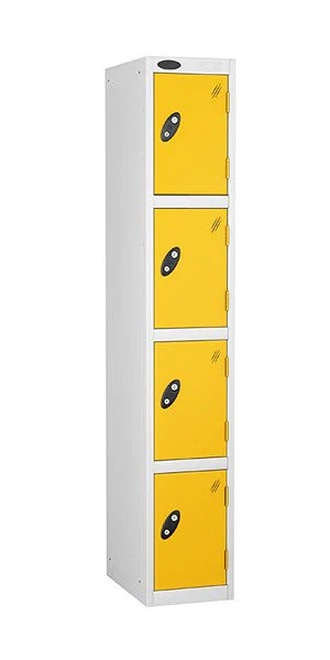 4 Door Steel Locker – Anti-Bacterial Powder Coated Mild Steel
