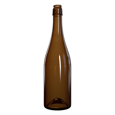 750ml Amber Beer Swing Stop Bottle – UV Protective Glass (Approx. 704g)