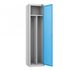 Clean and Dirty Steel Locker with Cam Key Lock, Central Partition and Top Shelf