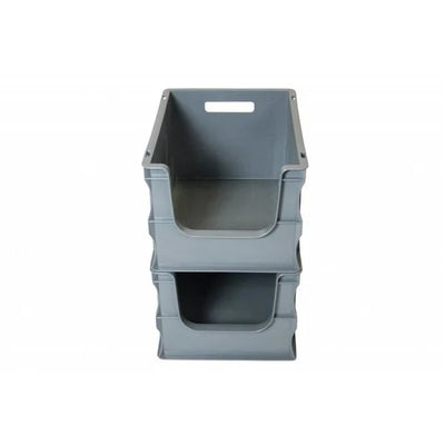 Euro Plastic Picking Box – 400x300x235mm – 20L Capacity – Open Front Access