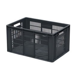 Euro Plastikowy Pojemnik Stacking – 600x400x320mm – 60L – Perforowany