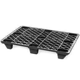 Paleta eksportowa z tworzywa sztucznego 1200x800x130mm – Otwarty pokład, nadająca się do układania w stos, 6kg