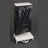 Free-Standing Steel Sack Holder with Pedal Operated Lid, 425 x 440 x 780mm