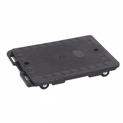 Interconnecting Plastic Dolly 2 Pack, 150kg Capacity Modular Platform Dollies
