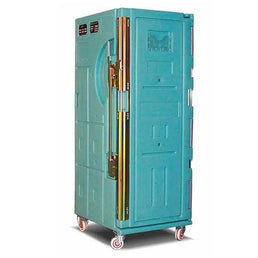 Izotermiczny pojemnik na rolkach – pojemność 563L – 715x810x1900mm – obudowa EPDM z izolacją PU