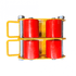 Heavy Duty Steel Machine Moving Skate Dolly 4000kg Capacity