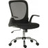 Mesh Office Chair with Folding Arms, Recline Function & Chrome Base