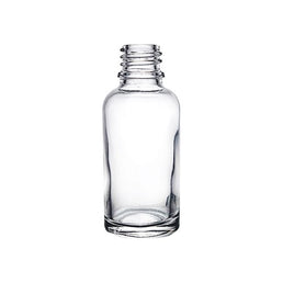 30ml Clear Glass Dropper Bottle – White Flint Bottle for Oils & Serums