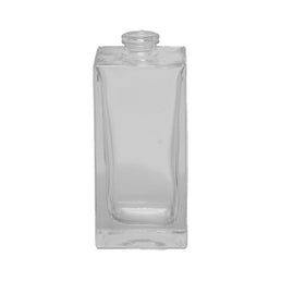 50ml Square Clear Cosmetic Bottle – White Flint Glass Bottle