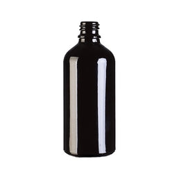 100ml Black Dropper Bottle – Opaque UV-Protective Bottle for Oils & Serums