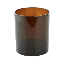 30cl External Amber Sprayed Candle Glass Jar – Luxury 300ml Candle Container