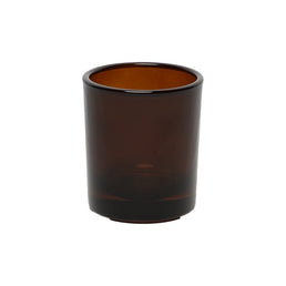 7cl Amber Sprayed Candle Glass – 70ml Candle Jar