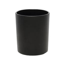 20cl Flat-Based Candle Glass – Matte Black – 200ml Candle Jar