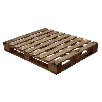 Used Wooden Block Pallet – 1200x1000x160mm – Perimeter Base – 750kg Capacity
