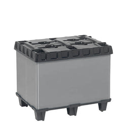 Składany pojemnik paletowy – 820x620x635mm – 201L – Wysoka wytrzymałość z grubymi ścianami