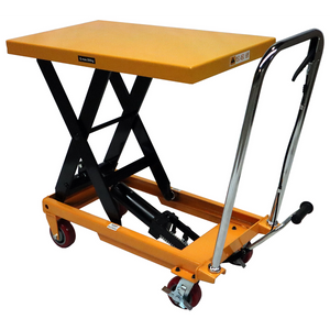 Stół podnośny nożycowy 1120x500mm – nośność 500 kg, mobilna platforma o dużej wytrzymałości