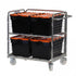 Three Sided Compact Merchandise Picking Trolley for 600 x 400mm Containers