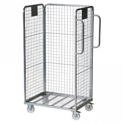 Three-Sided Merchandise Picking Trolley 600kg - 900 x 650 x 1690mm