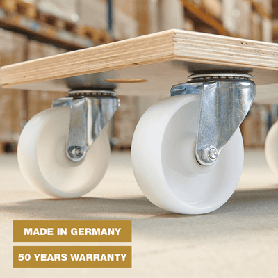 Anti Slip Wooden Dolly - 500kg Load Capacity