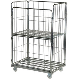 Czterostronny Jumbo Demontowalny Pallet na Rolkach